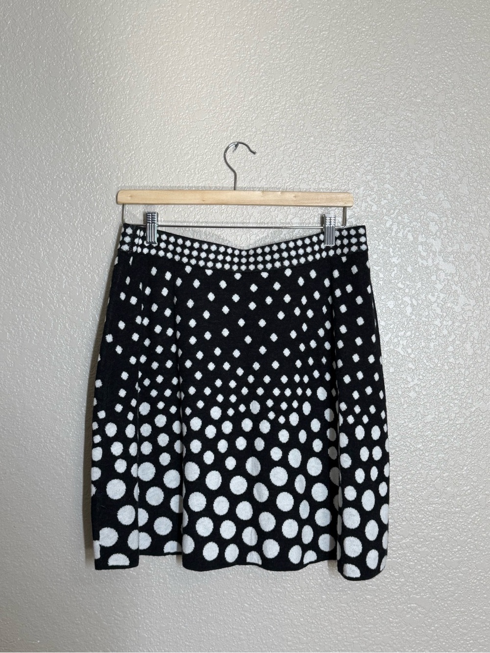 Krimson Klover Wool Blend Polka Dot Skirt Large - Picture 4 of 4